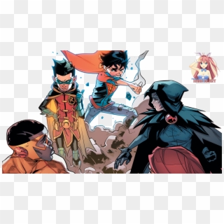 Super Sons Teen Titans Clipart