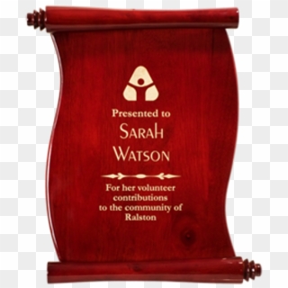 Wooden Trophies - Psr2 Plaque Clipart