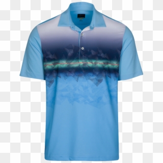 Blue Horizon - Polo Shirt Clipart