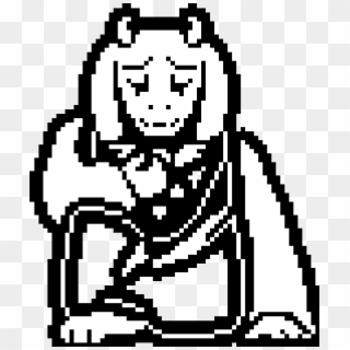 All Sprites Here Are Their Original Size, Though I - Undertale Toriel Death Sprite Clipart