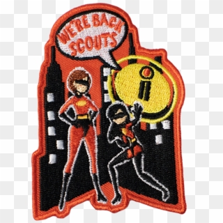 Incredibles 2 Inspired Scout Movie Patch - Cartoon Clipart