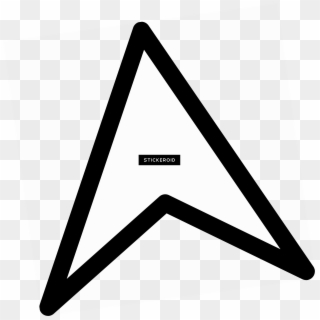 Triangle Arrow Up - Triangle Clipart
