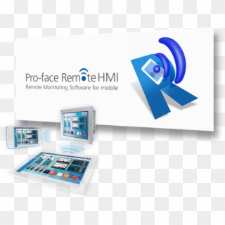 Remote Monitoring Software For Mobile Pro-face Remote - Graphic Design Clipart