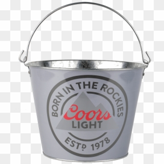 Coors Light Bucket - Coors Light Born In The Rockies Clipart