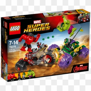 Lego Marvel Super Heroes Hulk Vs - Lego Hulk Red Hulk Clipart