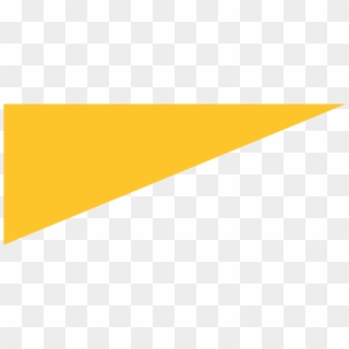 Yellow Right Angle Triangle Clipart