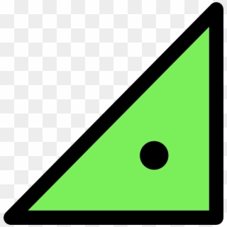 Triangle - Triangle And Dot Rectangle Clipart