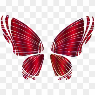 Medium Image - Transparent Background Butterfly Wing Transparent Clipart
