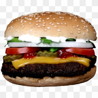 Hamburger Veggie Burger Mcdonald's Big Mac Cheeseburger - Big Mac Clip Art - Png Download