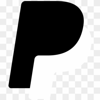 Paypal Icon Logo Black And White Clipart
