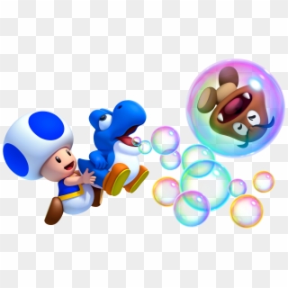 Nintendo Officially Confirms You Can Play As Blue Toad - New Super Mario Bros U Toads Clipart