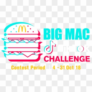 Big Mac Tik Tok Challenge Clipart