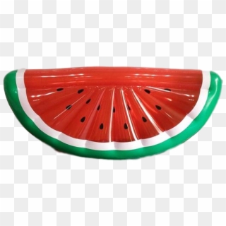 Inflatable Watermelon Half Slice Pool Floatie - Watermelon Clipart