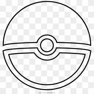 Pokeball Coloring Page - Coloring Book Clipart