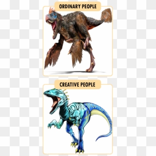 Ordinary People Creative People - Dio But He's A Dinosaur Clipart
