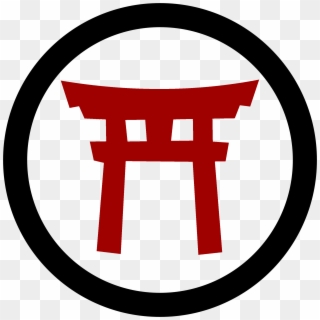 Japanese Gate Symbol - Shinto Symbol Clipart