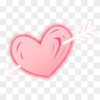 #love #heart #arrow #light #cute #lightpainting #luminous - Heart Clipart
