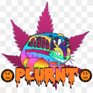 ““plurnt Up” By Graz I Am Experimenting More With Popculture, - Marijuana Leaf Clipart