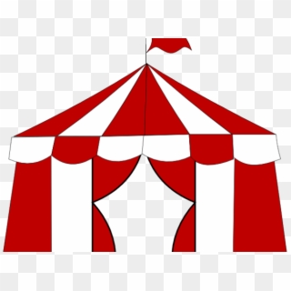 Carnival Clipart Circus Tent - Blue Circus Tent Clipart - Png Download