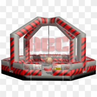 Ninja Warrior Dome 8 Players - Inflatable Clipart