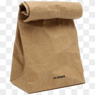 Paper Bag Png Picture - Rolled Up Lunch Bag Clipart