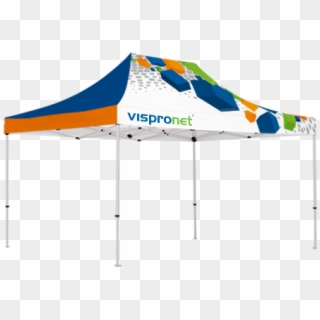 Our 10 X 15 Full Print Tent Shown With Two Full Walls - Canopy Clipart