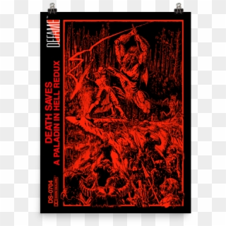 Paladin In Hell Poster [18x24] - Paladin In Hell Redux Clipart