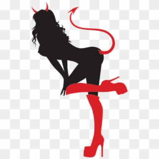 Hell Clipart Transparent - Sexy Devil Silhouette Png