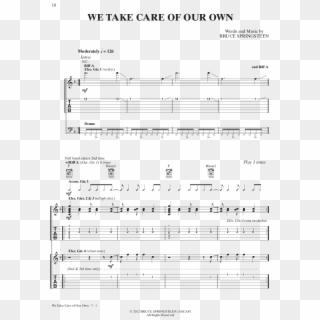 Wrecking Ball Thumbnail - We Take Care Of Our Own Lead Sheet Bruce Springsteen Clipart