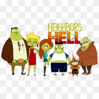 Neighbors From Hell Image - Neighbours From Hell Tv Show Clipart