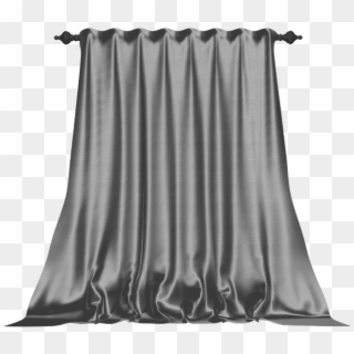Curtains Clipart Christmas - Curtain - Png Download