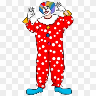 Clown Free To Use Clip Art - Tall Clown Clipart - Png Download