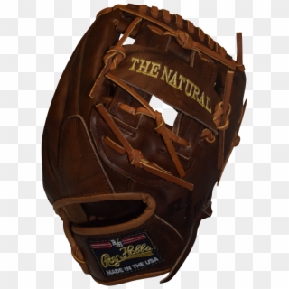 The Natural Series Glove With Personalized Tag - Softball Clipart