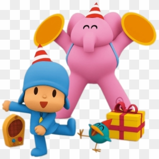 At The Movies - Pocoyo Dvd Clipart