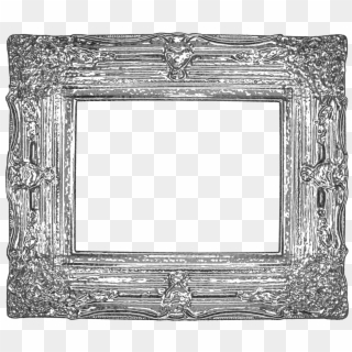 Lots Of Awesome Vintage Ornate Frames Right Click And - Line Art Clipart