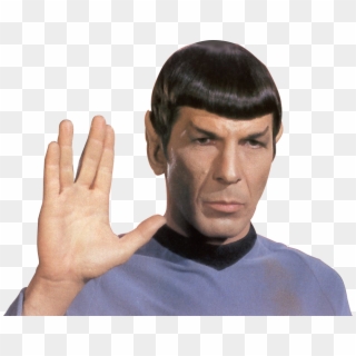 Spock Png - Spock Greeting Clipart