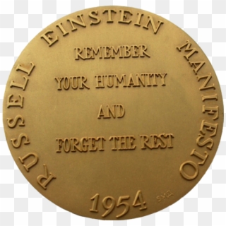 Award Resulting From The Bertrand Russell - Coin Clipart