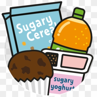 Unhealthy Foods For Kids Png Transparent Unhealthy - Food Clipart