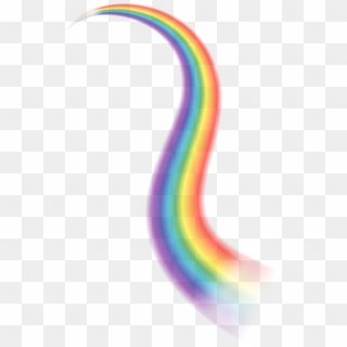 Rainbow Line Png Free Clip Art Image - Transparent Rainbow Line