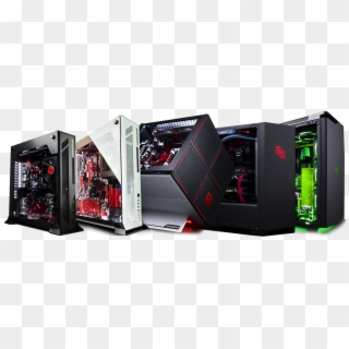 Custom Build Computer Options Centered - Gaming Computer Transparent Png Clipart