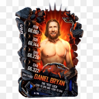 New Daniel Bryan Event Card And A Few More Awesome - Wwe Supercard Shattered Cards Clipart