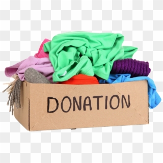 Donation Box Original - Clothes Drive For Homeless Clipart