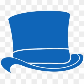 Black Hat Seo - Top Hat Logo Design Clipart