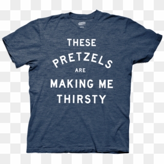 Thirsty Pretzels Seinfeld Shirt - Active Shirt Clipart