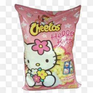 Pink Cheetos Polyvore Moodboard Filler Food Png, 2000s, - Hello Kitty Cheetos Clipart