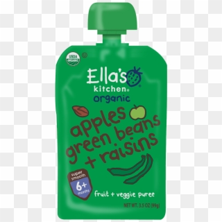 Apples Green Beans Raisins - Plastic Bottle Clipart