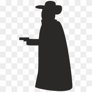 This Free Icons Png Design Of Robber With Gun Silhouette Clipart