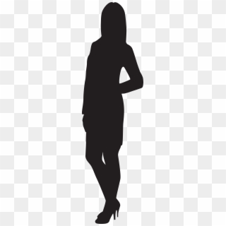 Female Silhouette Group - Silhouette Of Someone Speaking Clipart