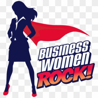 Great Podcast Interviewing Successful Business Women - Business Women Rock Clipart