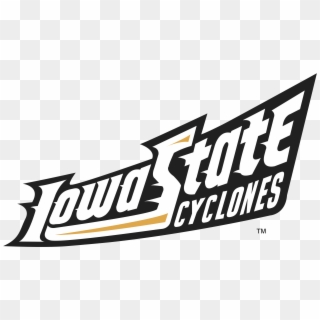 Iowa State Cyclones Logo Png Transparent - Isu Cyclones Black And White Clipart